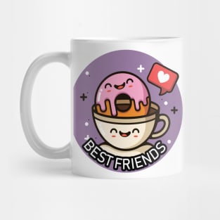 Coffee & Donut - Best Friends Mug